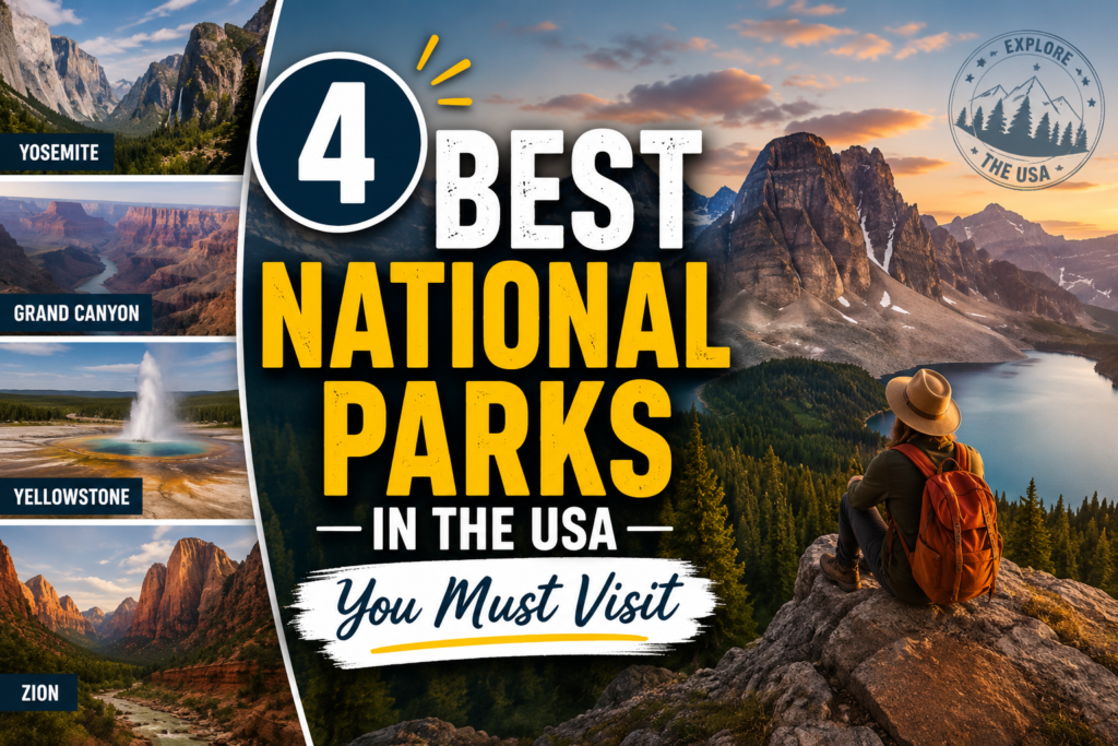 4 Best National Parks in the USA You Must Visit