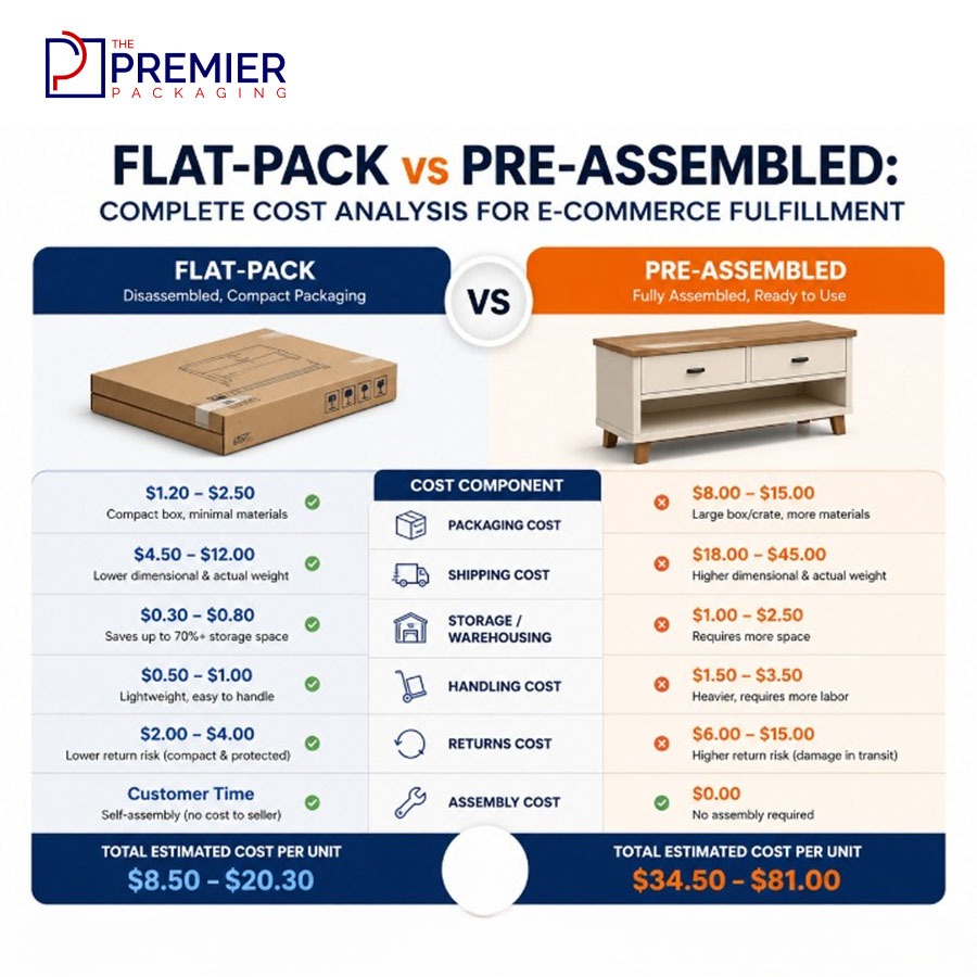 Flat-Pack vs Pre-Assembled